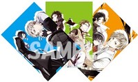 「『文豪ストレイドッグス』春河35イラストグッズセット」に封入されるポストカード。