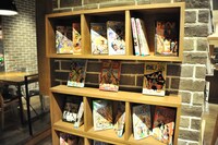 Cafe Mugiwara店内の様子。