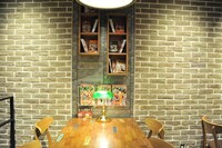 Cafe Mugiwara店内の様子。