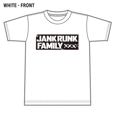 「『JANK RUNK FAMIRY』ロゴTシャツ」