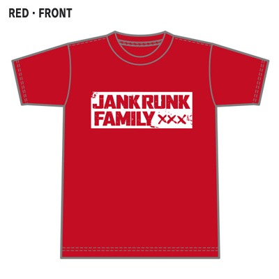 「『JANK RUNK FAMIRY』ロゴTシャツ」