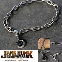 「『JANK RUNK FAMIRY』XXX ROUND CHAIN ブレスレット」