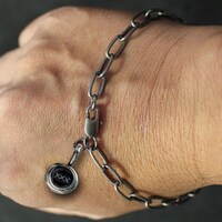 「『JANK RUNK FAMIRY』XXX ROUND CHAIN ブレスレット」