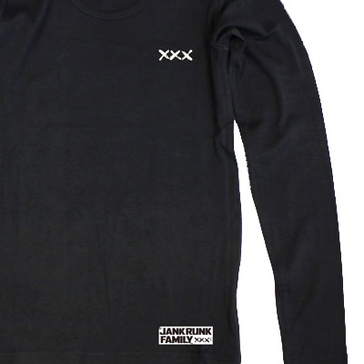 「『JANK RUNK FAMIRY』超長綿ロングスリーブTシャツ」