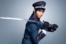 市川知宏扮する武田楽鳥。