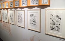 展示の様子。(c)秋本 治・アトリエびーだま／集英社