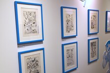 展示の様子。(c)秋本 治・アトリエびーだま／集英社