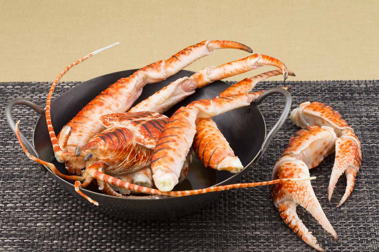 「茹でミミック」の食品サンプル。