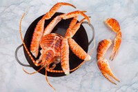 「茹でミミック」の食品サンプル。