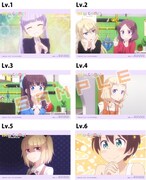 文教堂・アニメガ各巻購入者特典のオリジナルブロマイド。