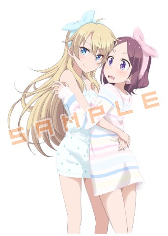 ゲーマーズ全巻購入者特典のアニメ描き下ろしイラスト使用タペストリー。