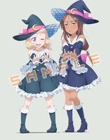 ジーストア・WonderGOO・新星堂全巻購入者特典のアニメ描き下ろしイラスト使用フラッグ。