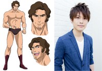 マイク・ロドリゲスの設定画と、内匠靖明。