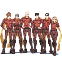 「CYBORG009 CALL OF JUSTICE」とMONKEY MAJIKのコラボビジュアル。
