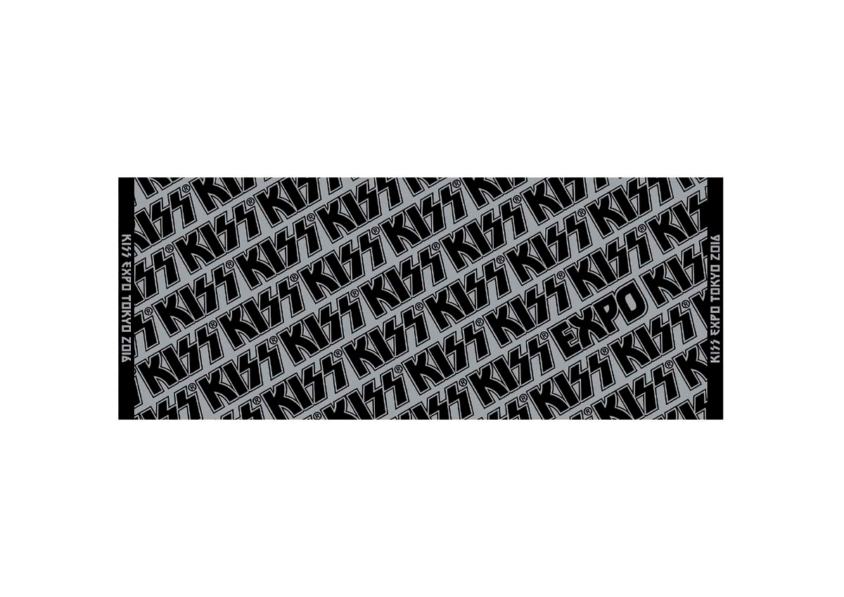 「KISS ロゴタオル」のイメージ。