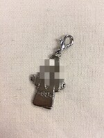 「忍たま乱太郎 ファンブックの段！」に付属するメタルチャーム。キャラクターはまだ秘密だ。