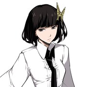 「文豪ストレイドッグス」の与謝野晶子。