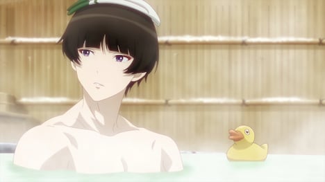 アニメ「刀剣乱舞-花丸-」の場面カット。