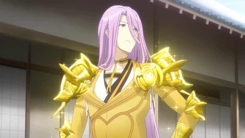 アニメ「刀剣乱舞-花丸-」の場面カット。