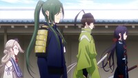 アニメ「刀剣乱舞-花丸-」の場面カット。
