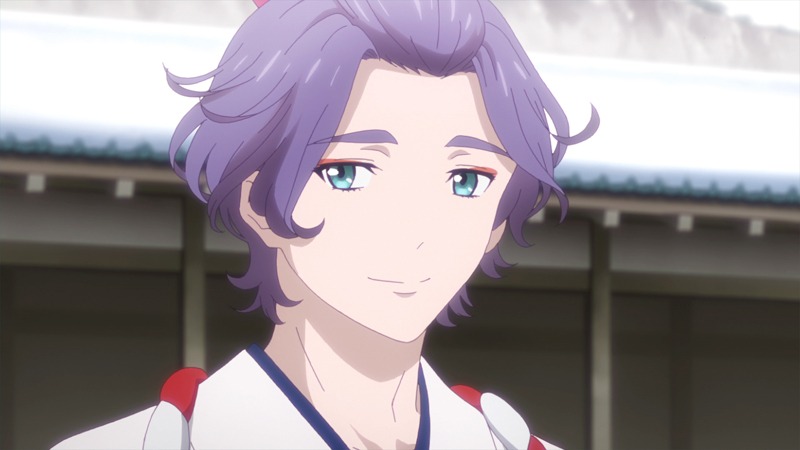 アニメ「刀剣乱舞-花丸-」の場面カット。