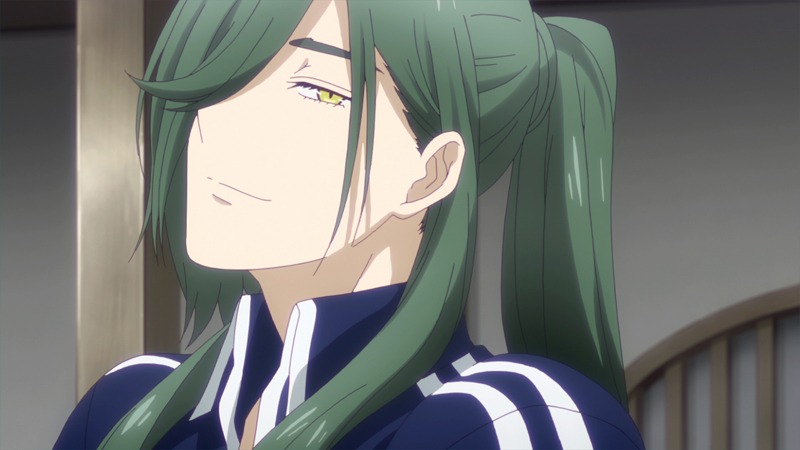 アニメ「刀剣乱舞-花丸-」の場面カット。