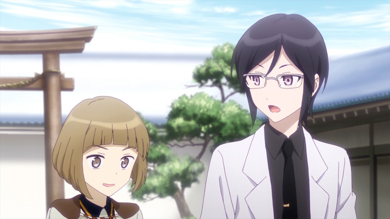 アニメ「刀剣乱舞-花丸-」の場面カット。