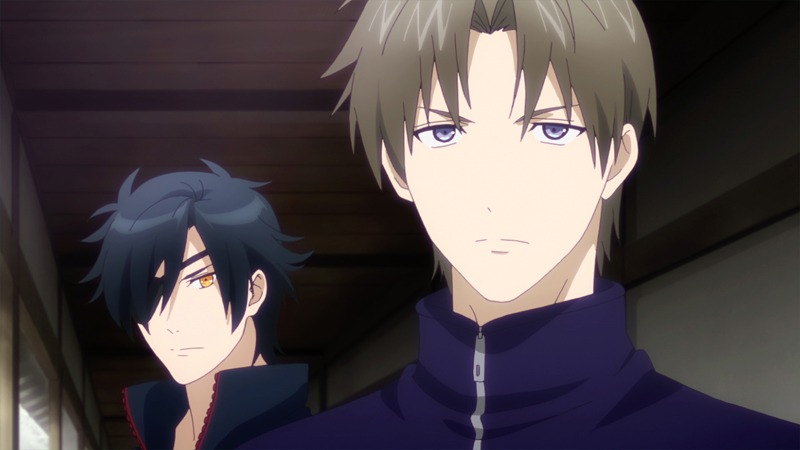 アニメ「刀剣乱舞-花丸-」の場面カット。