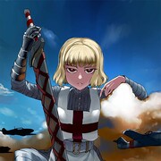 センターカラーの「紫電改のマキ」扉ページ。