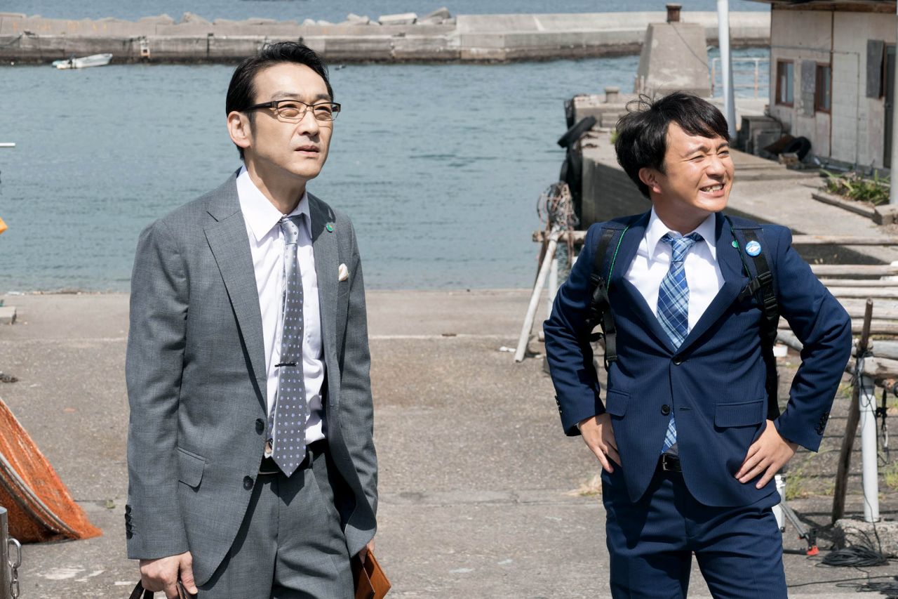 ドラマスペシャル「釣りバカ日誌 新入社員 浜崎伝助」（仮）より。(c)やまさき十三・北見けんいち・小学館/テレビ東京/松竹