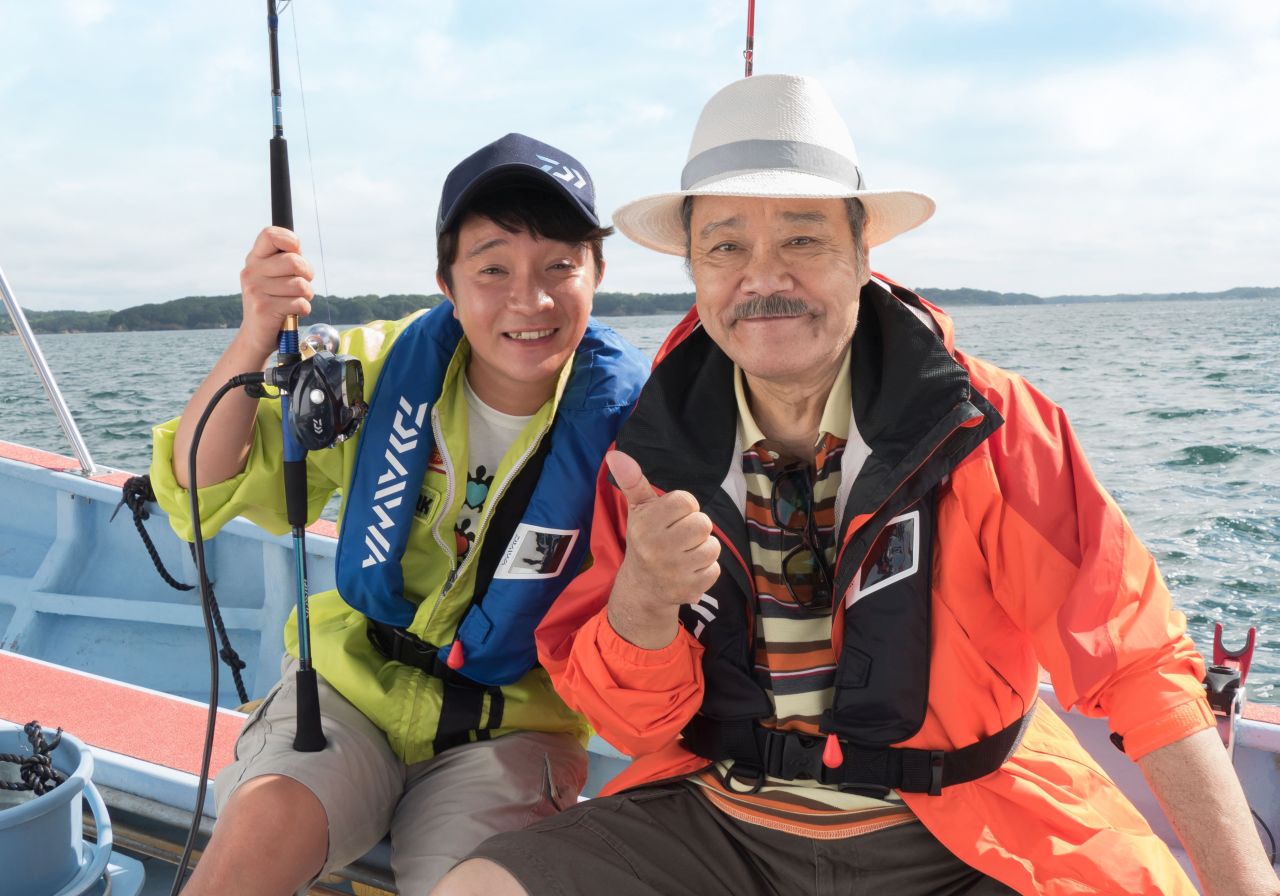 ドラマスペシャル「釣りバカ日誌 新入社員 浜崎伝助」（仮）より。(c)やまさき十三・北見けんいち・小学館/テレビ東京/松竹