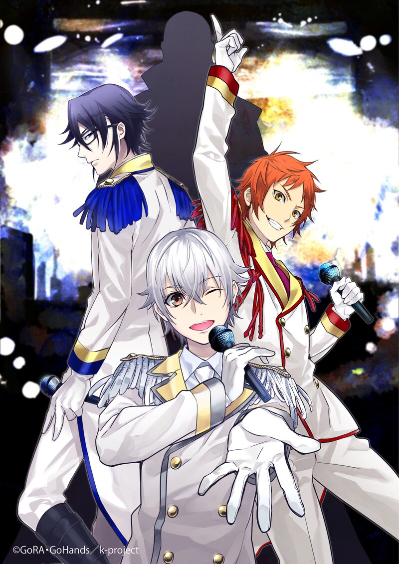 「アイドルK」のカラーイラスト。