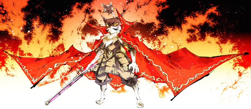 武井宏之が描き下ろしたのぶニャが。