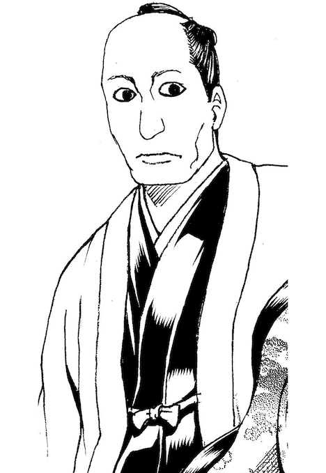 武市変平太のカット。