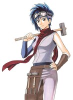 村田鉄子のカラーカット。