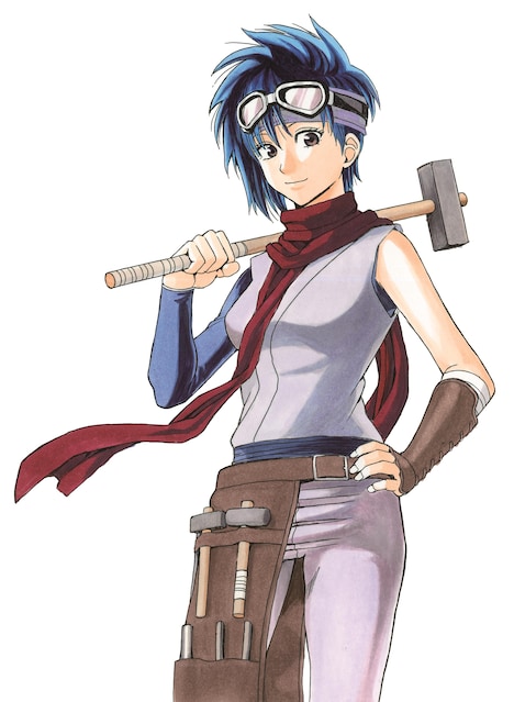 村田鉄子のカラーカット。