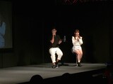 左から櫻井孝宏、古城門志帆。