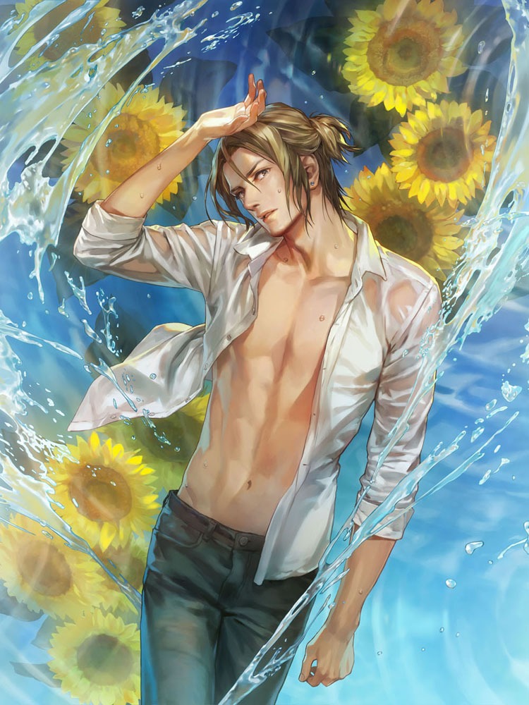 「囚われのパルマ」アオイ編のビジュアル。(c)CAPCOM CO., LTD. 2016 ALL RIGHTS RESERVED.