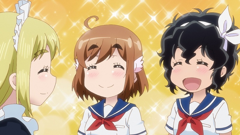「ばくおん!!」9巻限定特装版に付属するオリジナルアニメの場面カット。