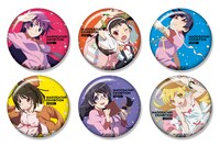 グッズ付き前売り券特典の缶バッジセット。