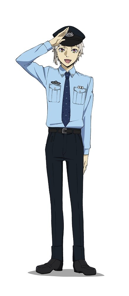 「文豪ストレイドッグス スタンプラリー in YOKOHAMA」のため描き下ろされた中島敦。