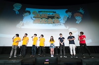 イベント「烏野高校排球部 秋の全国一斉強化合宿inシアター」の様子。