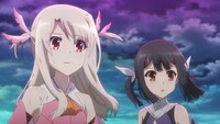 「Fate/kaleid linerプリズマ☆イリヤ ドライ!!」最終12話の場面写真。