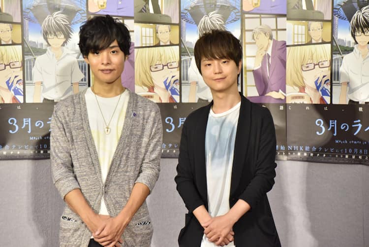 アニメ 3月のライオン 岡本信彦が 声優界で将棋を流行らせたい と野望語る コミックナタリー