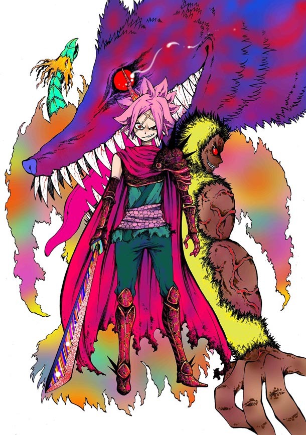 「オニマダラ」のカラーカット。(c)黒谷シュウジ／集英社