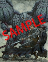 アニメ「ベルセルク」Blu-ray BOX第2巻に封入される、三浦建太郎描き下ろしイラスト。(c)三浦建太郎(スタジオ我画)・白泉社／ベルセルク製作委員会