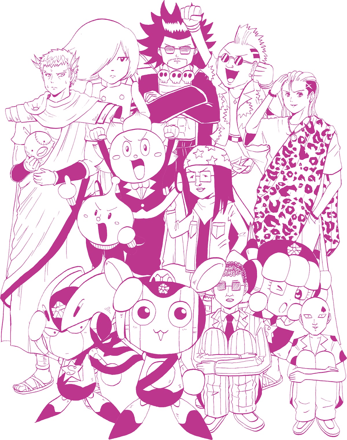 大石浩二 麻生周一らジャンプ作家が ポセ学 大江しんいちろうイベントに コミックナタリー