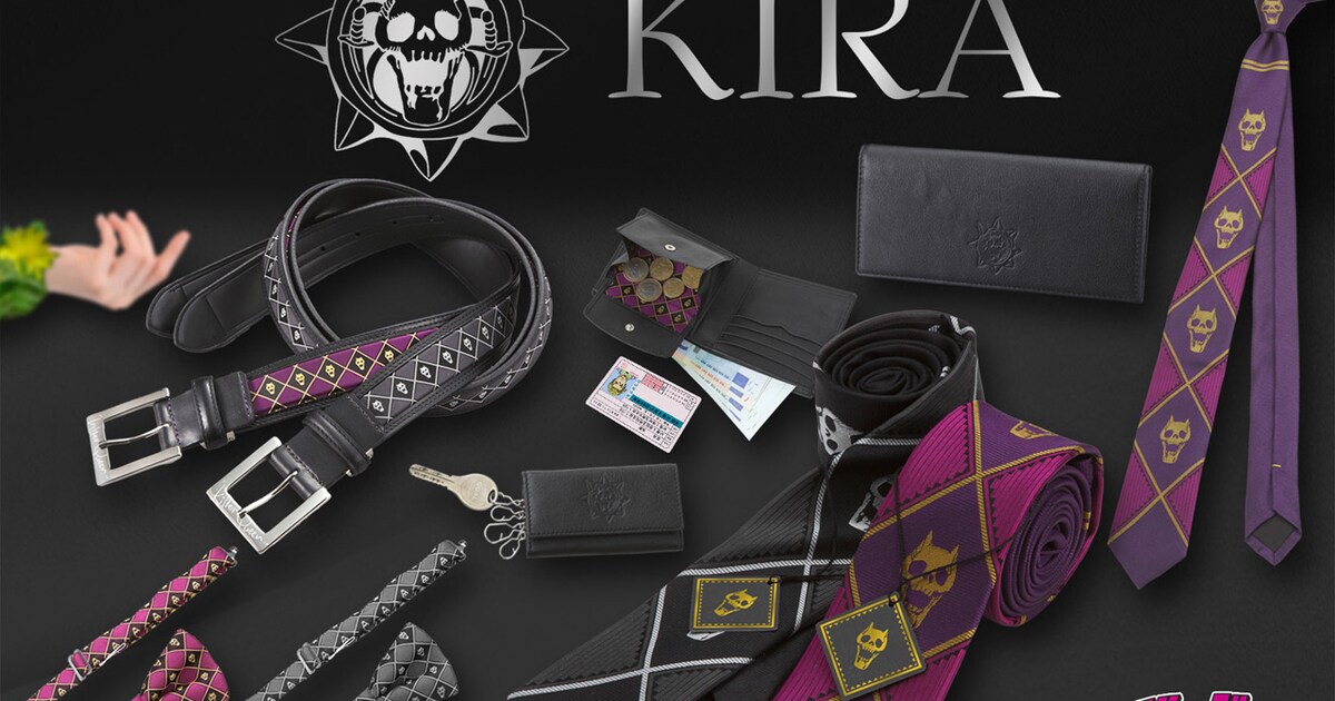 ジョジョ」吉良吉影のネクタイ再現したドクロ柄の「KIRA