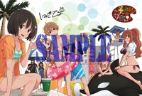 「この美術部には問題がある！」7巻、WonderGoo特典のポストカード。