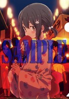 「この美術部には問題がある！」7巻、メロンブックス特典のクリアファイル。